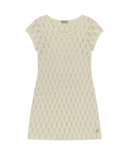 SCASI KNIT ONE PIECE IVORY