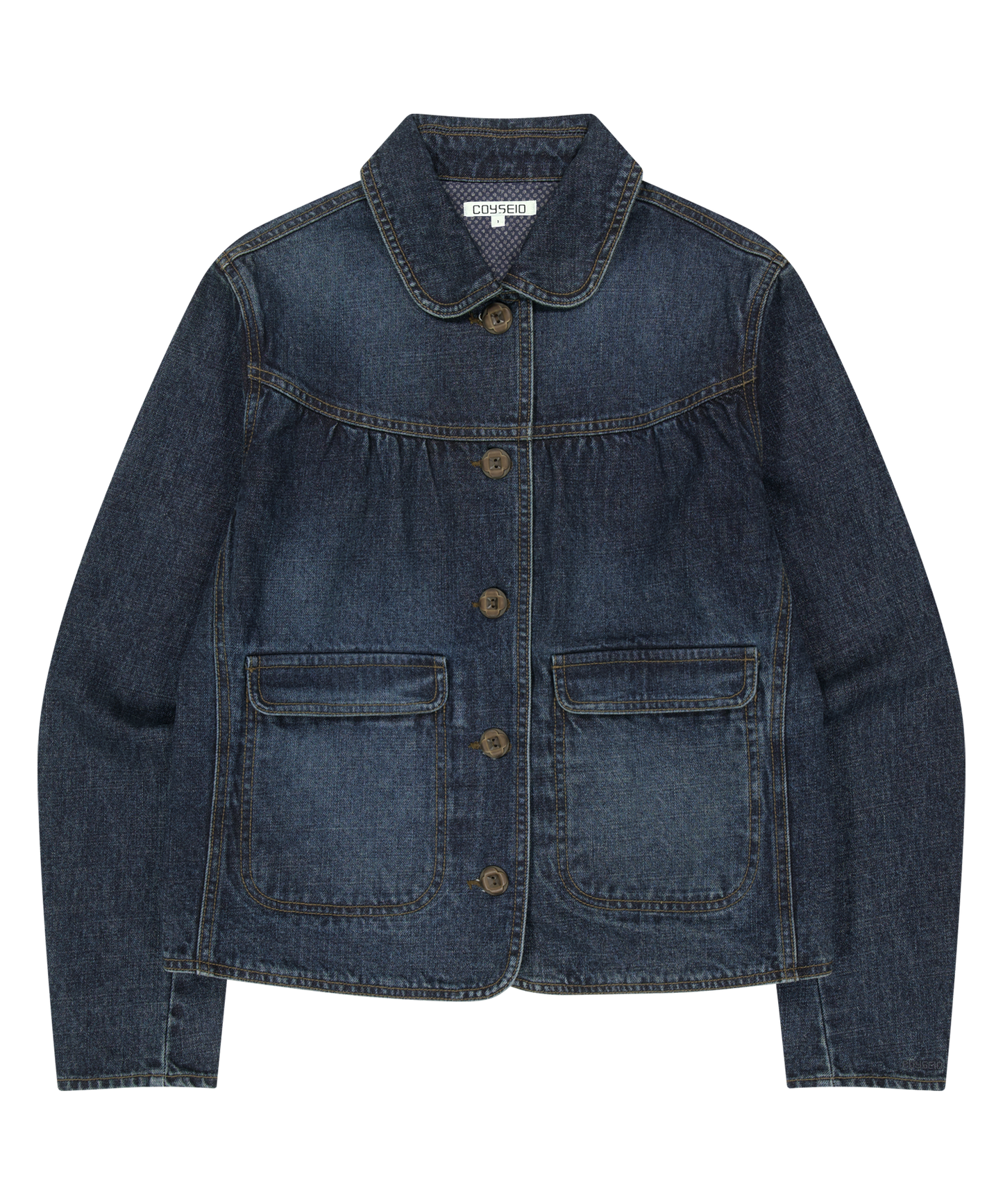 DEEP DENIM JACKET NAVY