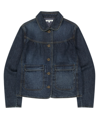 DEEP DENIM JACKET NAVY
