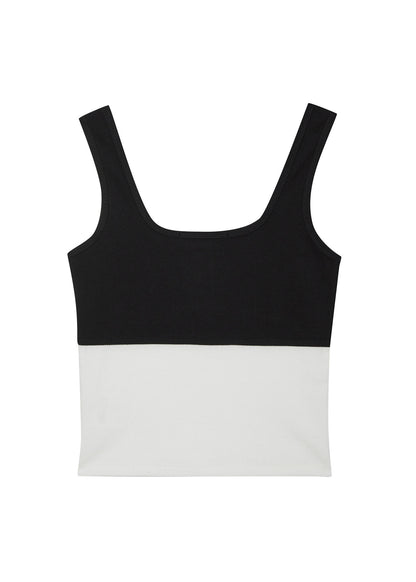 BUSTIER DETAIL TANK TOP / 3 Color