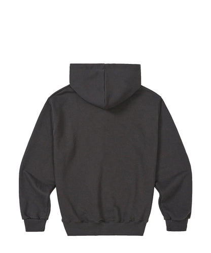 Cross Hotfix Hooded Zip-up in / Charcoal