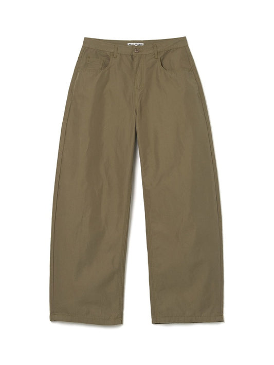 Reflect Curved Chino Pants [Brown]