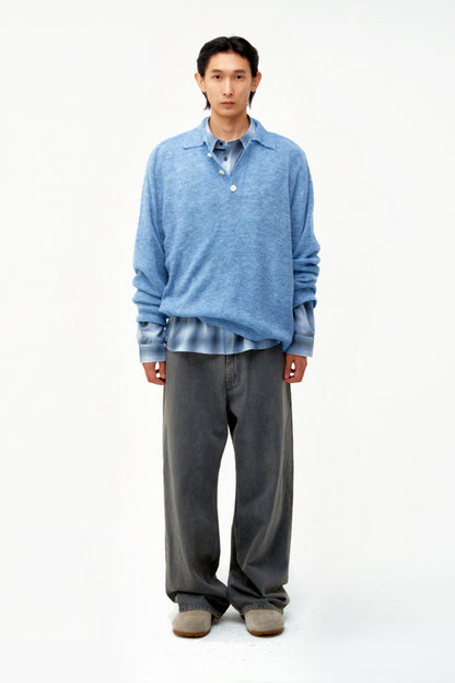 Loose Fit Tint Jeans / 2 Color