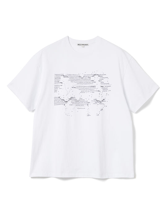Scatter Typo T-Shirts [White]