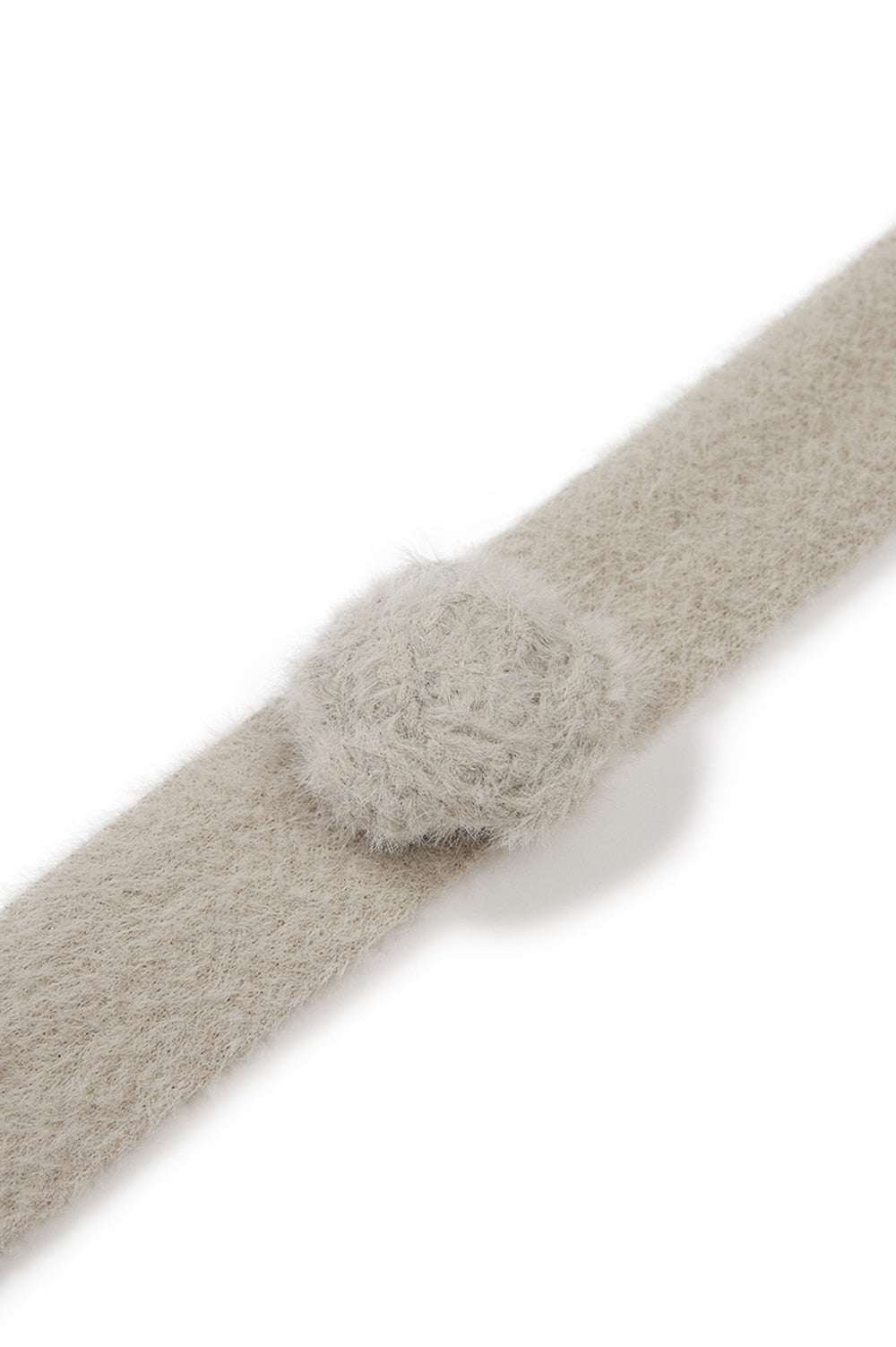 Fleur Angora muffler gray