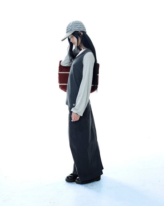 MOKO REVERSIBLE TOTE BAG BRICK RED