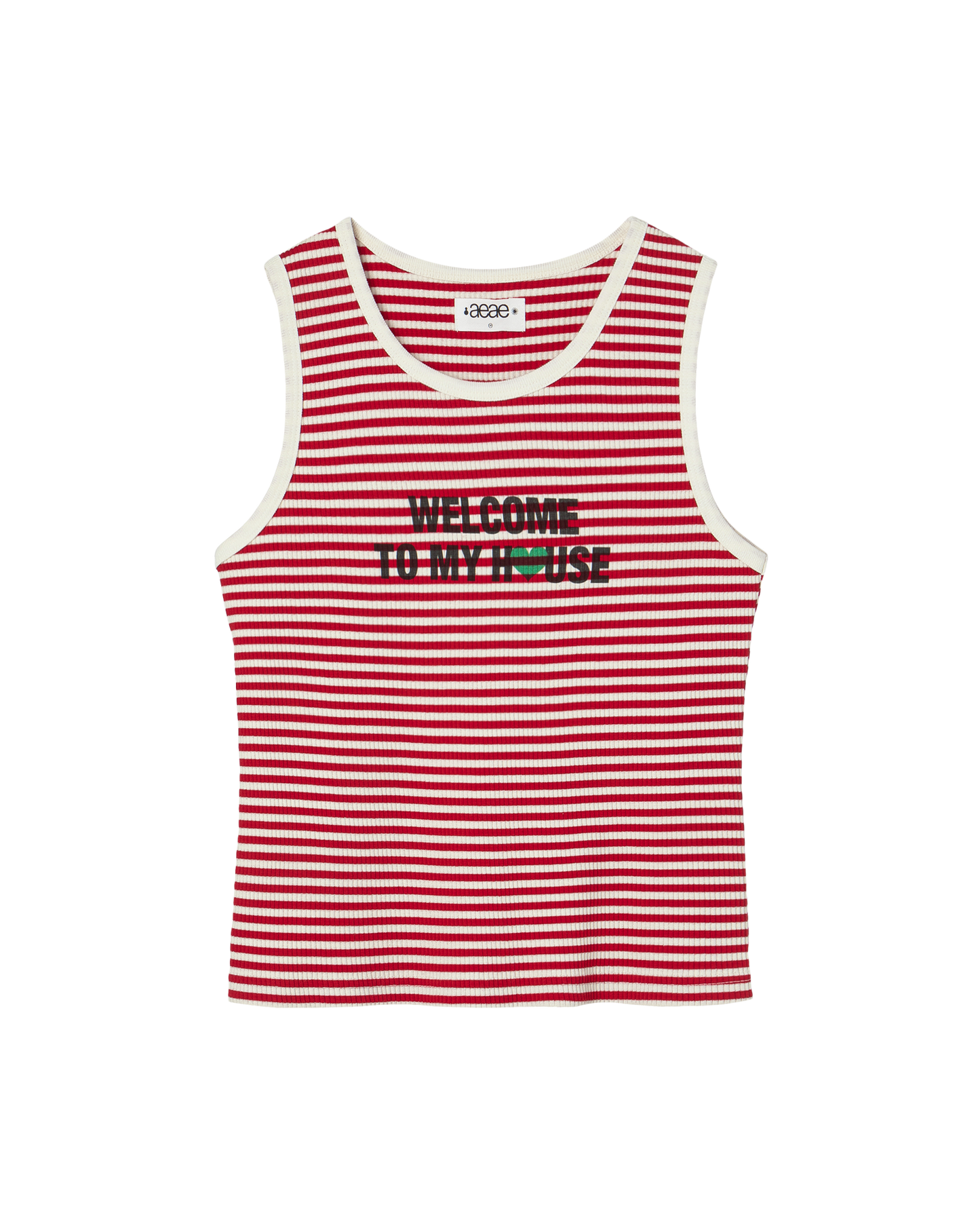 WELCOME TO MY HOUSE SLEEVELESS [RED]