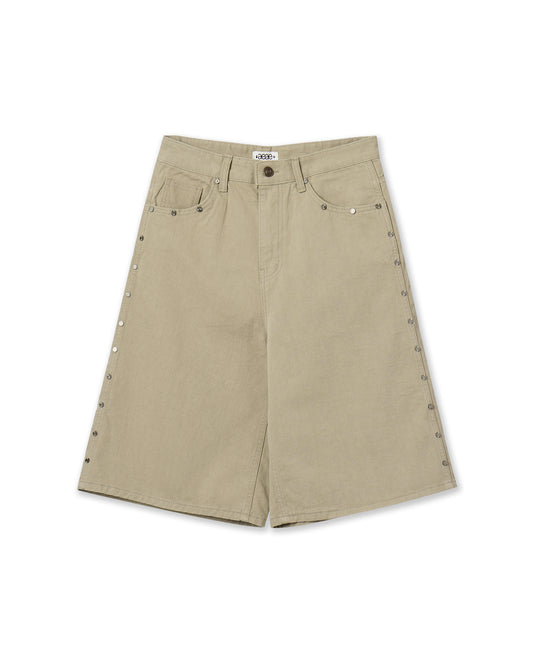 STUD SHORTS [BEIGE]