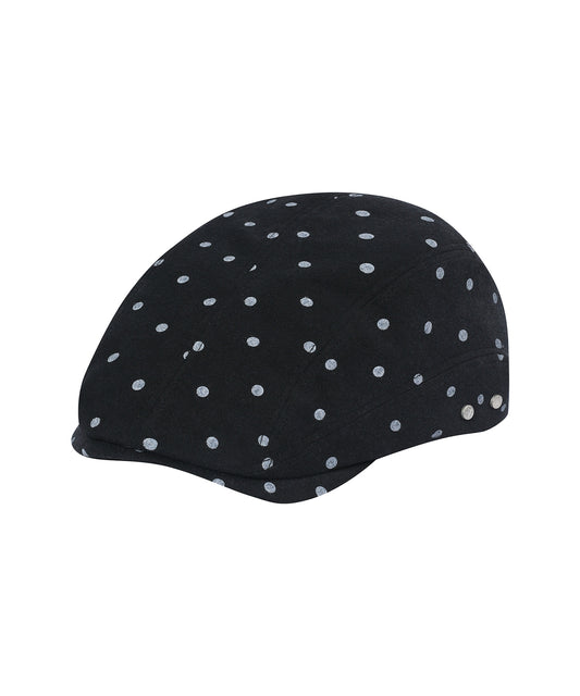 Dot Rivet Hunting Cap [Black]