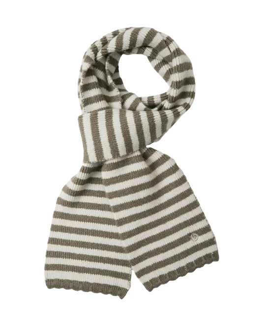 STRIPE SYMBOL MUFFLER [BROWN]