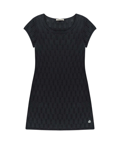 SCASI KNIT ONE PIECE CHARCOAL