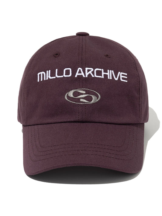Clear Emblem Ball Cap [Burgundy]