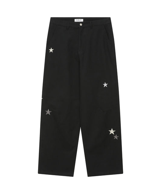 Star Symbol Pants [Black]