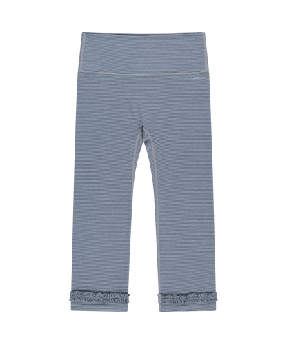 STRIPE ROUGH LEGGINGS ASH BLUE