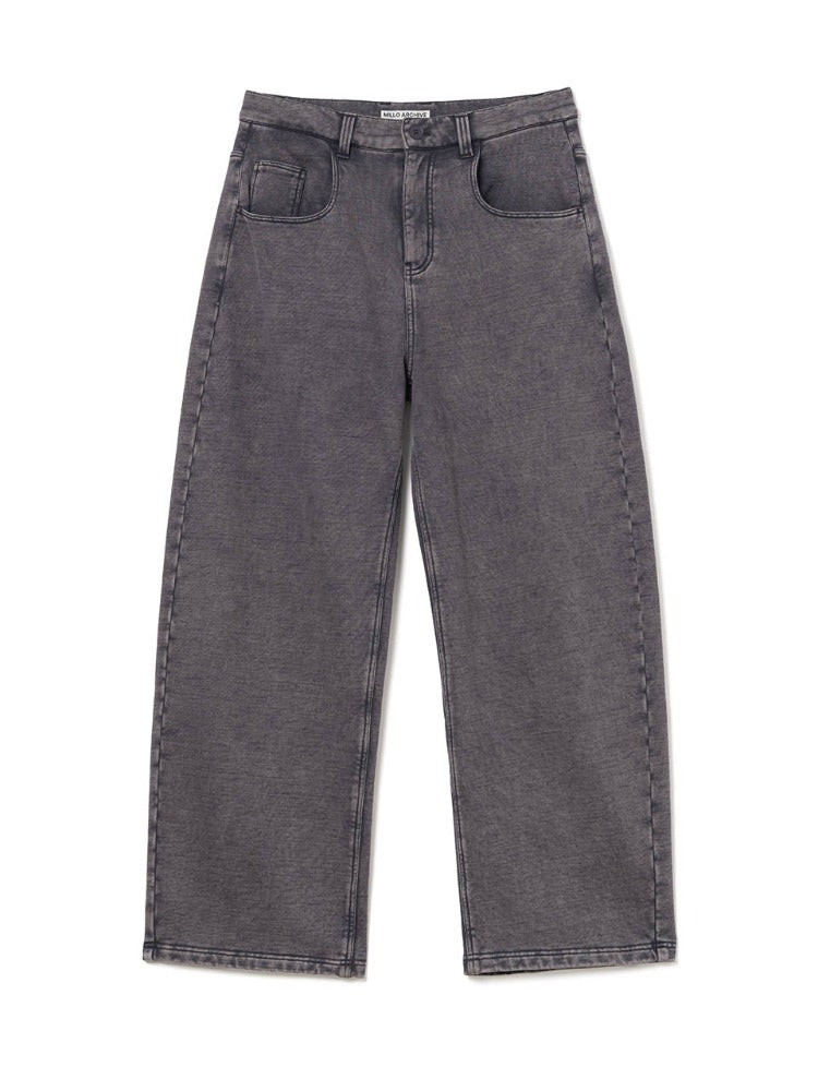 Reflect Curved Sweat Pants [Washed Purple]