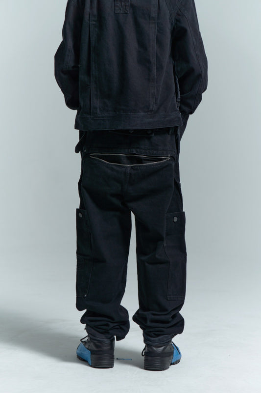 MPa H-ZIP POCKET PANTS (BLACK)