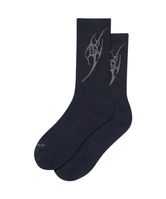 NM TRIBAL SOCKS - BLACK