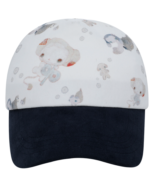 TINY WHIRL MESH CAP NAVY