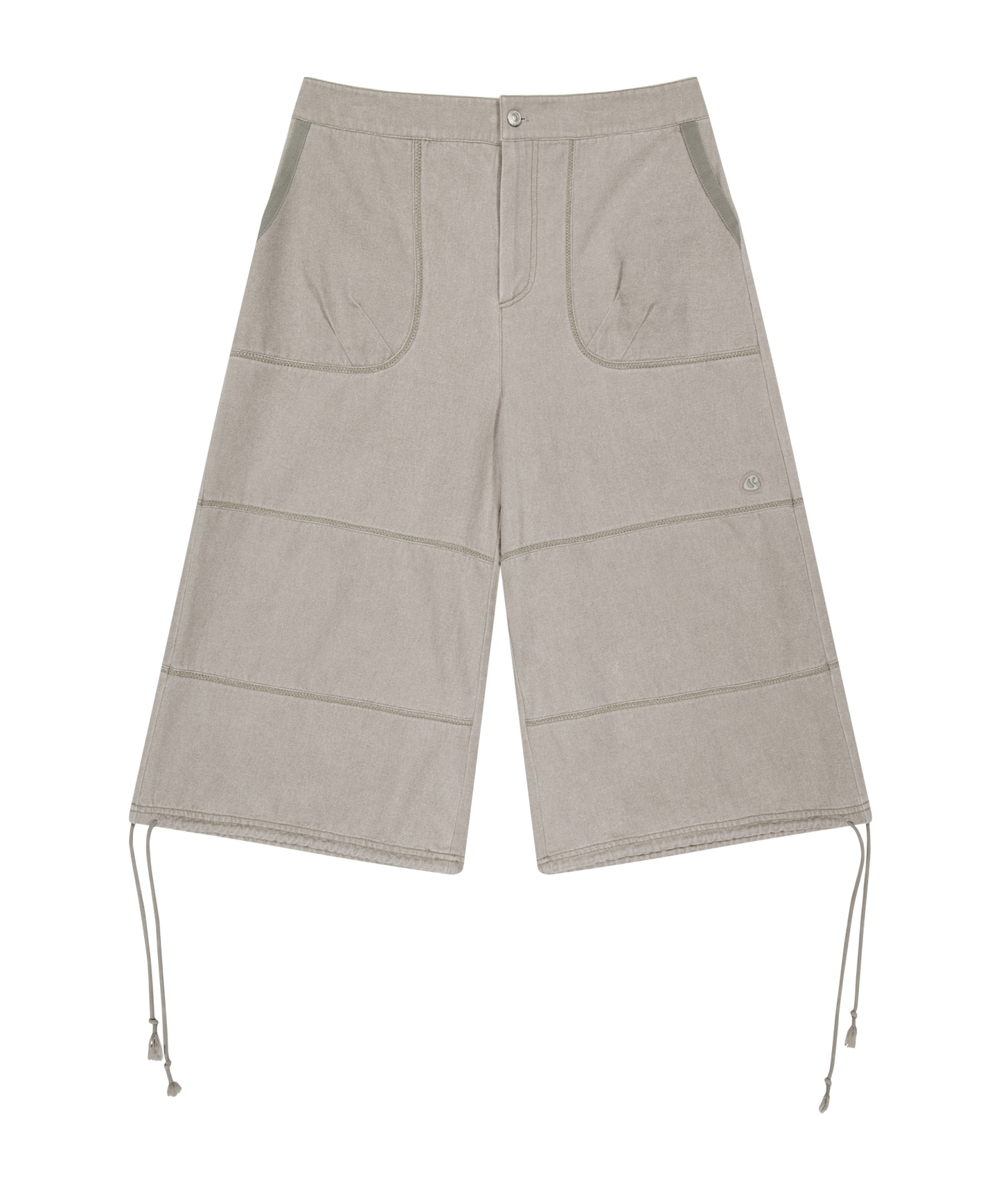 OXFORD ZIGZAG PANTS BEIGE